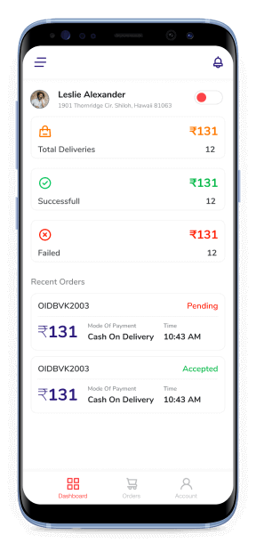 Grocery Delivery Executive App
